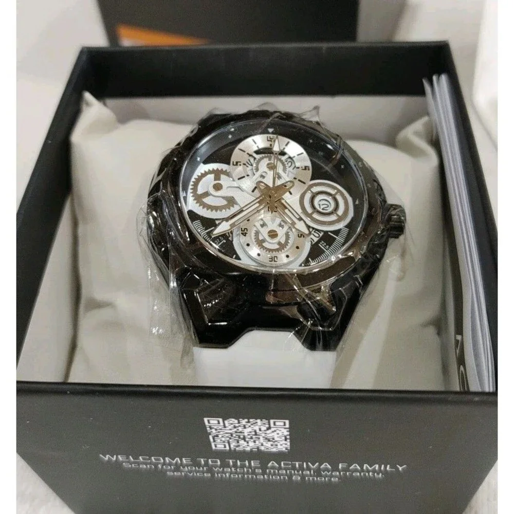 Activa Drift X Invicta Men's Watch, White - 44mm - ACW9349-002 NEW